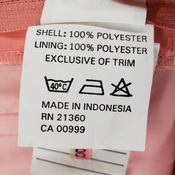 Mori Lee By Madeline Gardner New Peach Bridesmaid Dress Size 17/18 - Picture 10 of 16